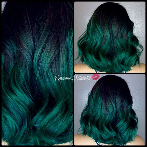 Emerald Green Hair Emerald Green Hair Hair Styles Hair