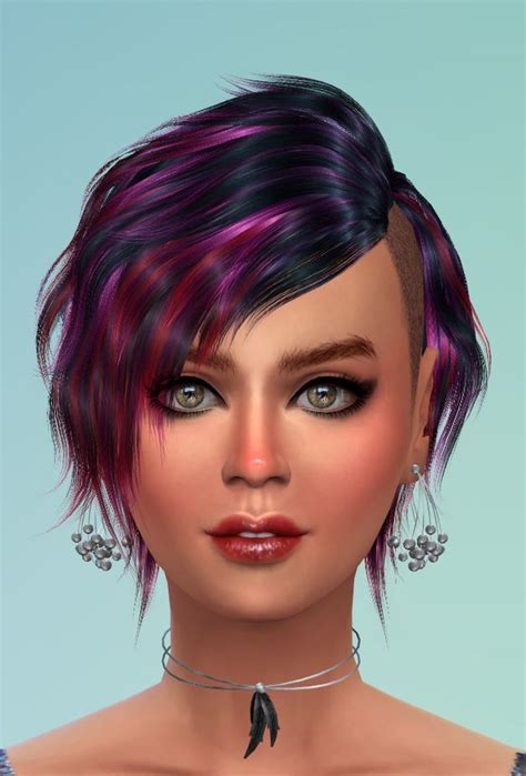73 Re Colors Of Ha2d Hair01f Basic By Pinkstorm25 At Mod The Sims