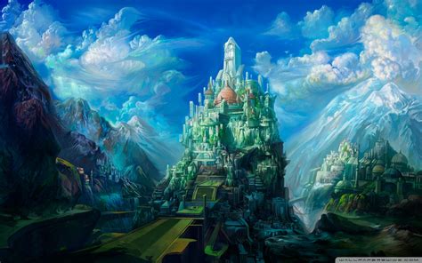Fantasy Art Scenery By Chen Wei 4k Hd Desktop Wallpaper