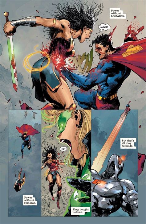 Dceased Superman Vs Wonder Woman Dc Comics Artwork Dc Comics