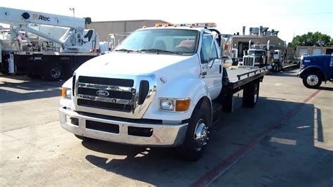 2011 Ford F650 Rollback Wrecker Tow Truck Jerr Dan 214 228 4487 New