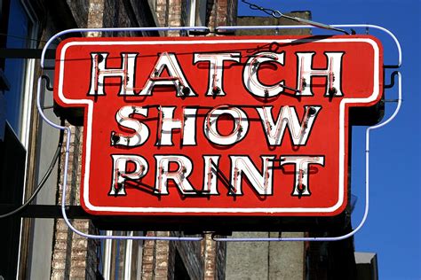 Fictiondoldrums Hatch Show Print A History A Pilgrimage A Discussion