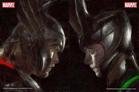 Marvel The Avengers Thor Vs Loki By Thephoenixprod On Deviantart