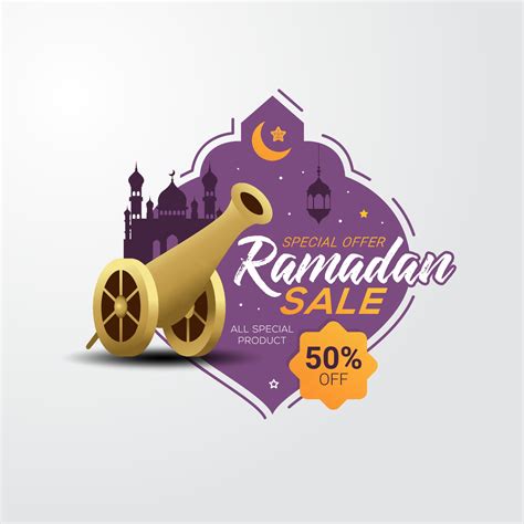 Ramadan Sale Discount Square Banner Template Promotion Design 2078852