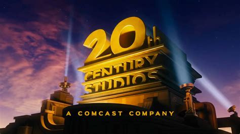 20th Century Studios Logo With Comcast Byline By Unitedworldmedia On