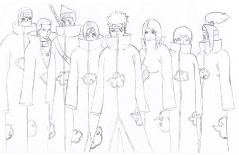 Akatsuki Team By Elesare On Deviantart