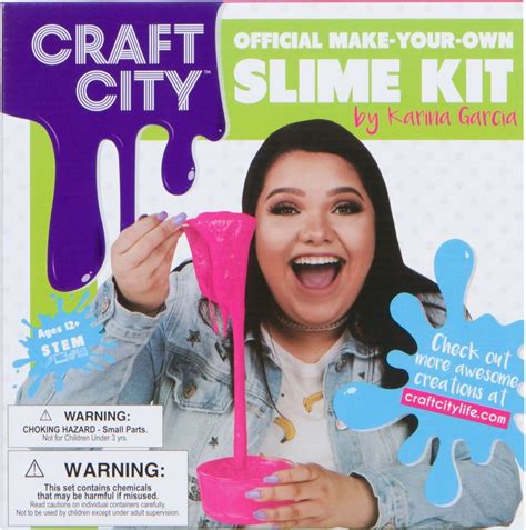 Buy Craft City Karina Garcia Diy Slime Kit Make Your Own Crunchy