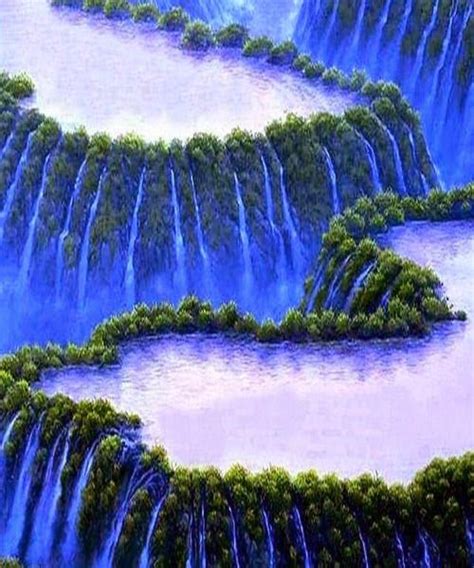 Want to see some pictures? Beautiful waterfall. | Водопады, Живописные пейзажи ...