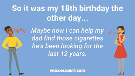 Hilarious 18th Birthday Jokes That Will Make You Laugh