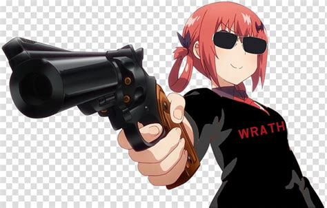 Lolicon Video Game 4chan Anime Gun Transparent Background