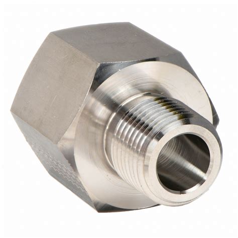 Parker 316 Stainless Steel Reducing Adapter Fnpt X Mnpt 14 In X 18