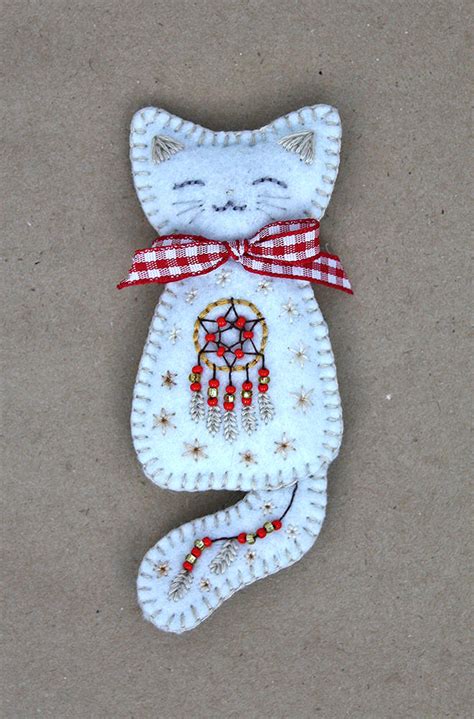 December Kitten Brooch By Ailinn Lein On Deviantart