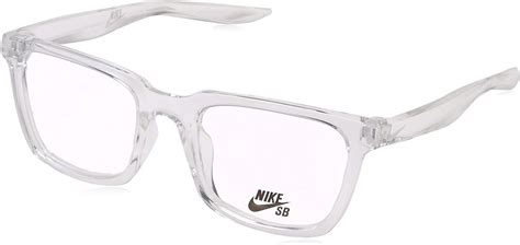 Nike Unisex Adults 7111 971 50 Optical Frames White Clear Uk Clothing