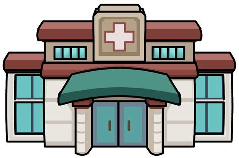 Cartoon Hospital Building Clipart Best