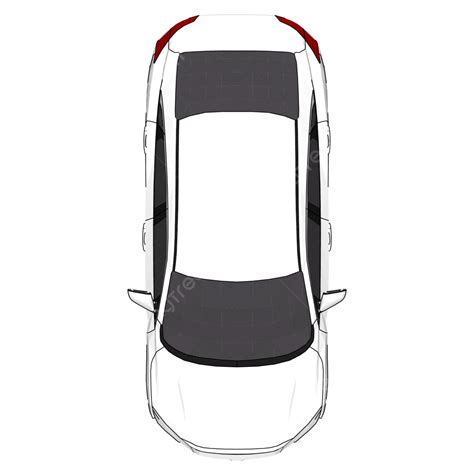 Sedan Car Top View Image Car Vehicle Transportation Png And Vector With Transparent