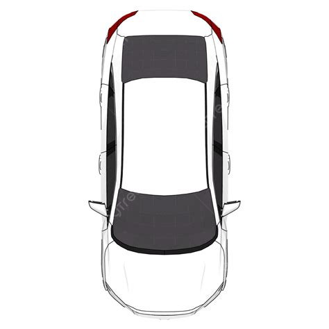 Sedan Car Top View Image, Car, Vehicle, Transportation PNG and Vector