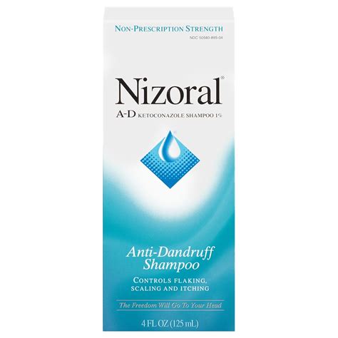 Nizoral A D Ketoconazole Anti Dandruff Shampoo Walgreens