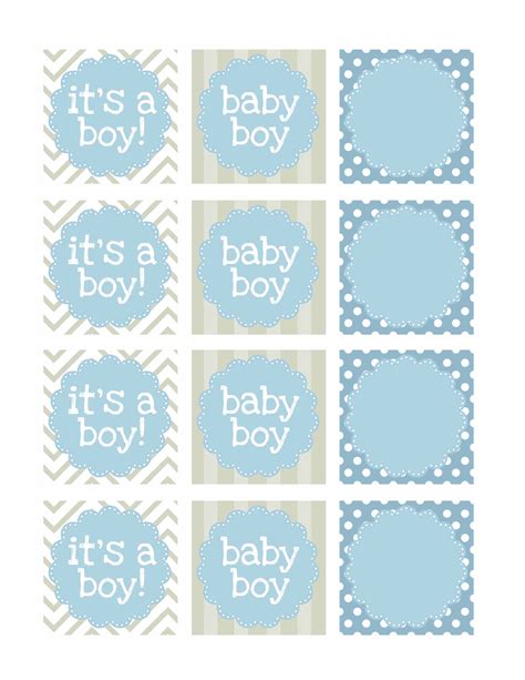 Boy Baby Shower Free Printables How To Nest For Less™