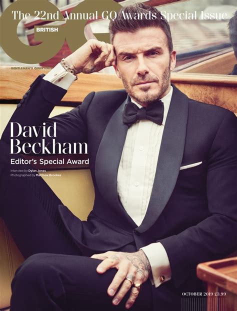 David Beckham Smoulders On Gq Cover Shoot As He Opens Up About