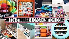 30 Best Toy Storage and Organization Ideas For Your Home!