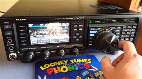 Yaesu Ftdx 1200 First Time Power On Youtube