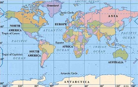 Flat Globe Map Map Holiday Travel