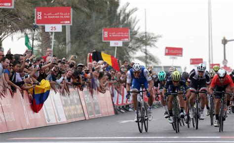 kittel wins stage cav in red in abu dhabi arab news