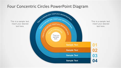 Concentric Circles Diagram Template For Powerpoint Slidemodel My XXX