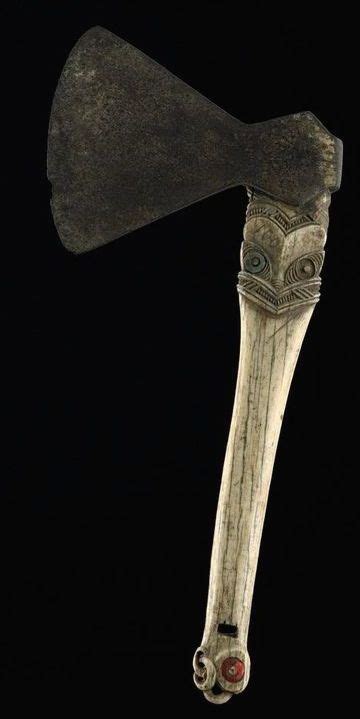 Maori Hand Axe In The Latter Part Of The Eighteenth Century Iron Began