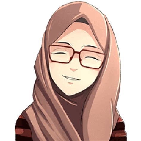 Animasi Hijab Bertopi Gambar Islami