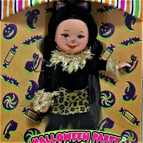 Barbie Halloween Party Kelly Kayla The Leopard Doll 2007 Mattel K9182