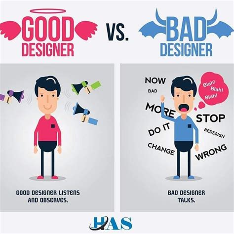 Good Designer 🙂 Vs Bad Designer 😠 Motivation Designing Designer