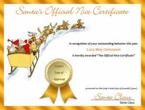 Certificate of recognition for academic excellence template. FREE Printable Santa's Official Nice Certificate - Noella Designs