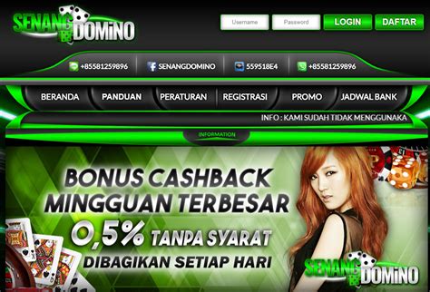 Situs judi online domino99qq merupakan situs pkv games yang menyediakan berbagai permainan dalam 1 akun. SITUS JUDI DOMINO ONLINE & AGEN PKV GAMES TERBAIK SENANG ...