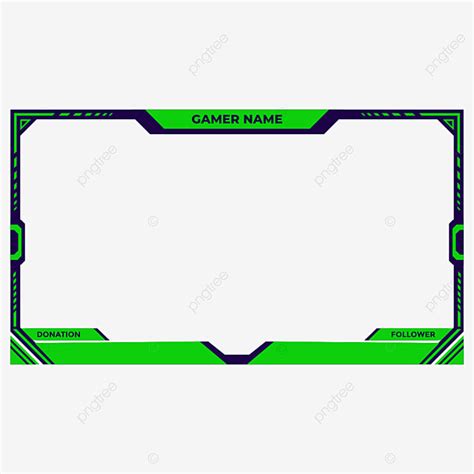 Came Clipart Transparent Png Hd Green Twitch Streaming Overlay Face