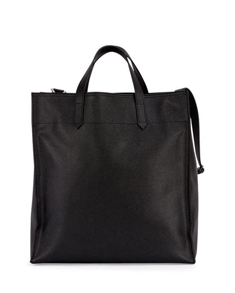 Lyst Givenchy Mens Logo Print Leather Tote Bag In Black