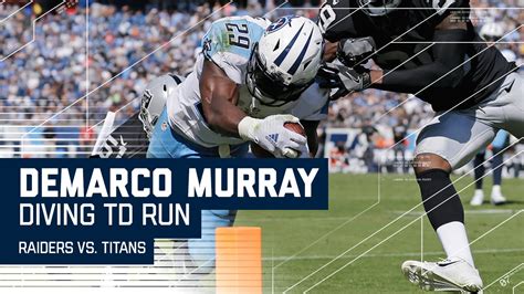 Demarco Murray Breaks Off 36 Yard Run And Dives For Red Zone Td Titans