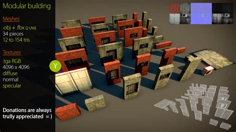 Enjoy 5,966 free models, materials, hdrs & more. Modular building asset | OpenGameArt.org