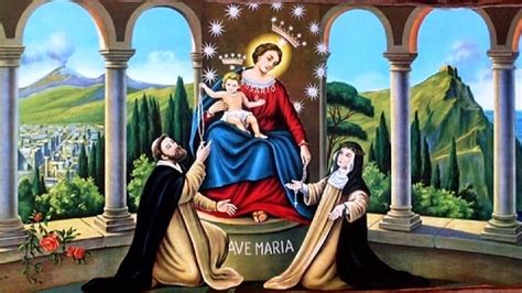 Benedite infine tutti gli associati al vostro novello tempio di pompei, e quanti coltivano e promuovono la devozione al vostro santo rosario. Supplica alla Madonna di Pompei - 08/05/2020 - Canale 21 - Live - YouTube