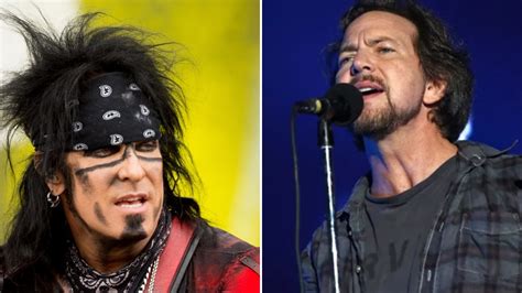 nikki sixx calls pearl jam one of the most boring bands in history after eddie vedder said he