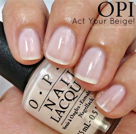 OPI Act Your Beige Nail Polish 2015 SoftShades Collection Sheer