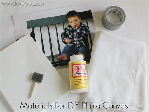 Diy Photo Canvas That Looks Exactly Like The Real Thing