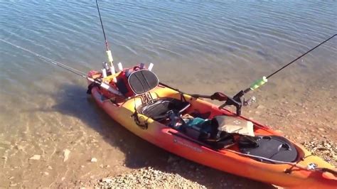 Kayak Fishing on lake Georgetown - YouTube