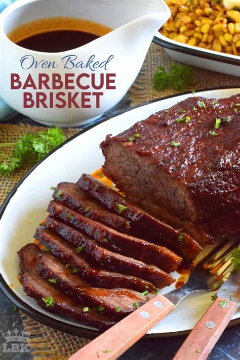 Oven Baked Barbecue Brisket Lord Byron S Kitchen