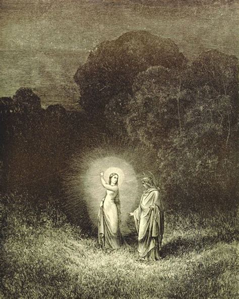 Kunstplakate Kunst Beatrice Gustave Dore Dantes Inferno Divine Comedy