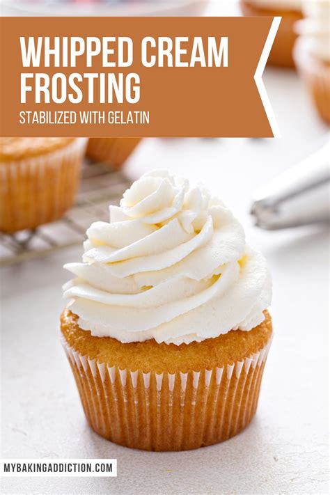 Whipped Cream Frosting My Baking Addiction