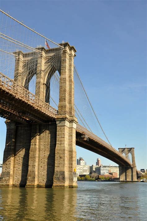 Brooklyn Bridge The Most Famous Bridge Of New York Stock Photo