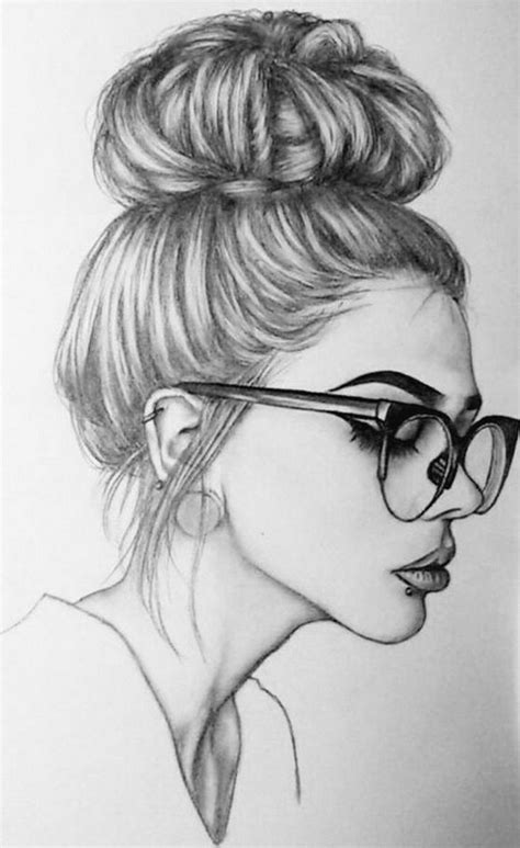 Dibujos A Lapiz De Chicas Tumblr Con Lentes Pecho Wallpaper