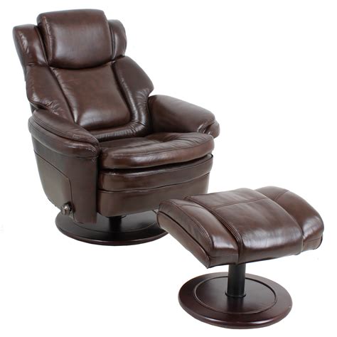 Barcalounger Eclipse Ii Recliner Chair And Ottoman Leather Recliner