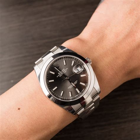 Datejust 41oyster, 41 mm, oystersteel and white gold. Buy Used Rolex Datejust 126300RSO | Bob's Watches - Sku ...